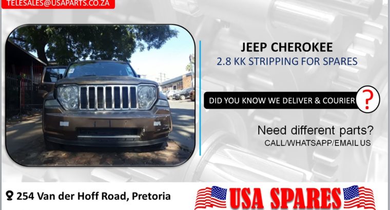 JEEP CHEROKEE 2.8 KK STRIPPING FOR USED SPARES/PARTS