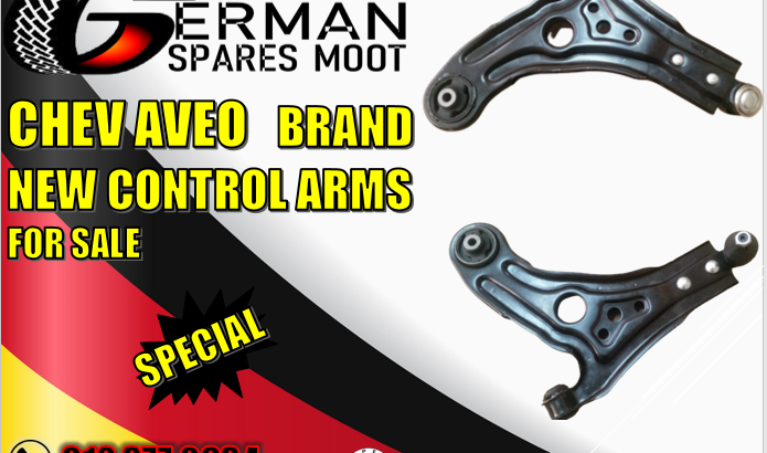 Chev Aveo brand new control arms for sale call now for more info