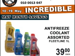 Incredible May Month Savings Now On at Mhluzi Spares!