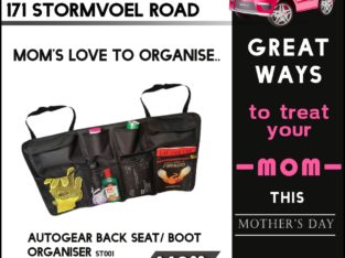 AutoGear Back Seat / Boot Organiser ONLY R140 at East-Lynne MIDAS