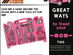AutoGear Ladies 135 Piece Tool Kit ONLY R490 at Middelburg Midas