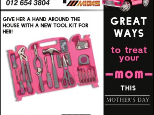 AutoGear Ladies 135 Piece Tool Kit ONLY R490 at Wierdapark Midas!