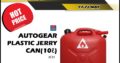 AutoGear Plastic Jerry Can 10L ONLY R278 at Kliprivier Spares