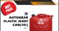 AutoGear Plastic Jerry Can 10L ONLY R278 at Middelburg Midas