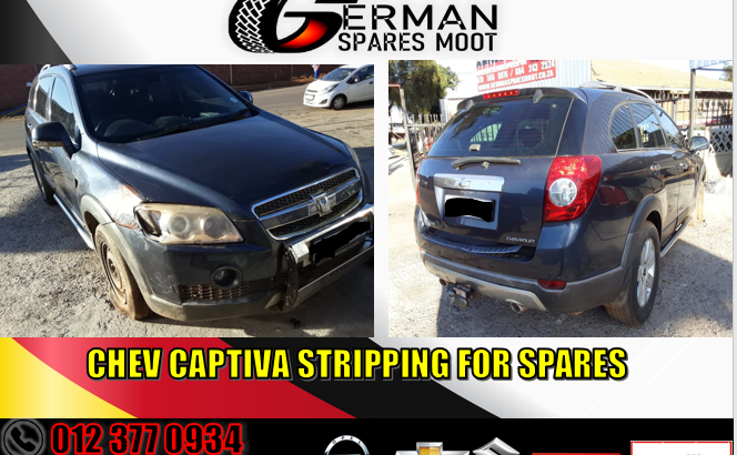 CHEV CAPTIVA STRIPPING FOR SPARES