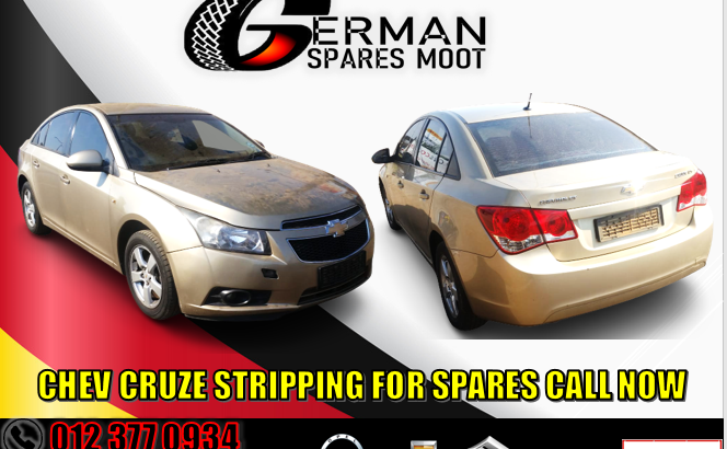Chev Cruze stripping for spares