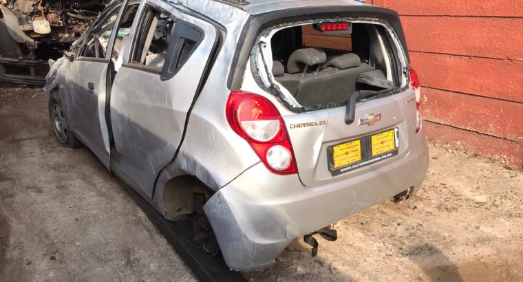 Chevrolet Spark 3 2014 Silver 1.4 Chev Stripping for Used Spares