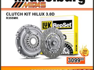 Clutch Kit Hilux 3.0D ONLY R3099!