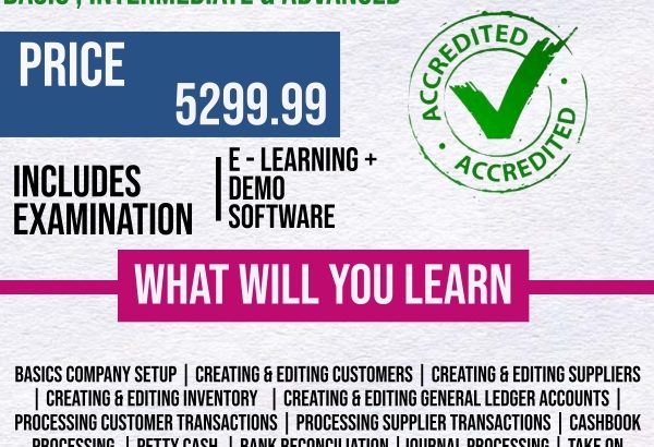 Register for a Sage Pastel Payroll hr Course R4499.99