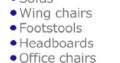 Foam ,Wooden Benches Covering , Cushioning , Bar Stools