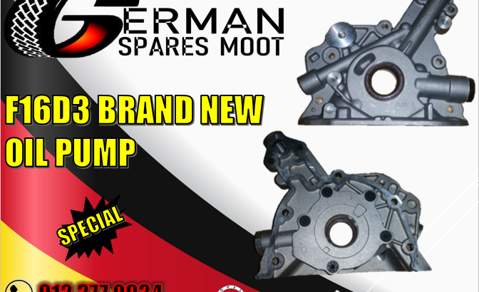 F16D3 -new oil pump for sale