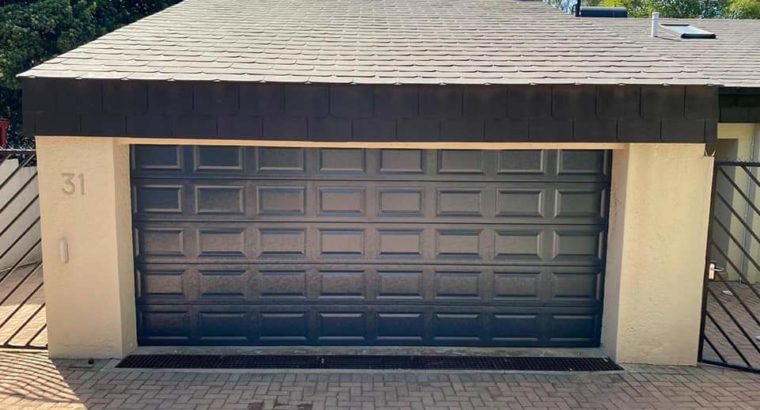 Aluzink Garage doors single or double