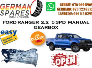 FORD RANGER 2.25 SPD MANUAL GEARBOX FOR SALE