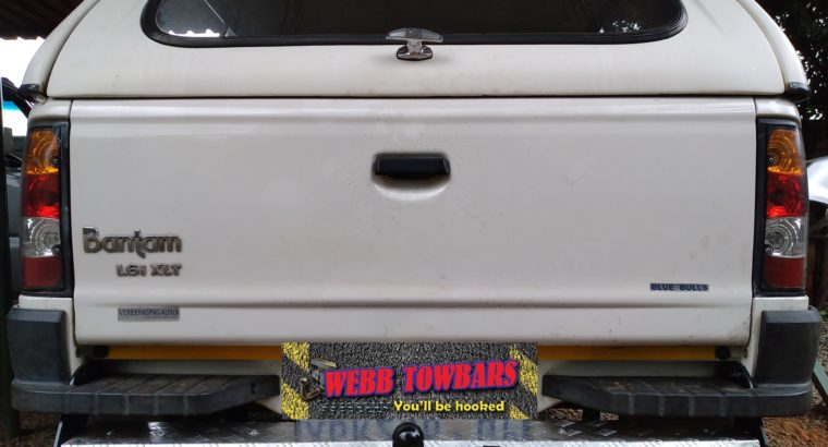 Ford Bantam Straight Pipe with Step Towbars