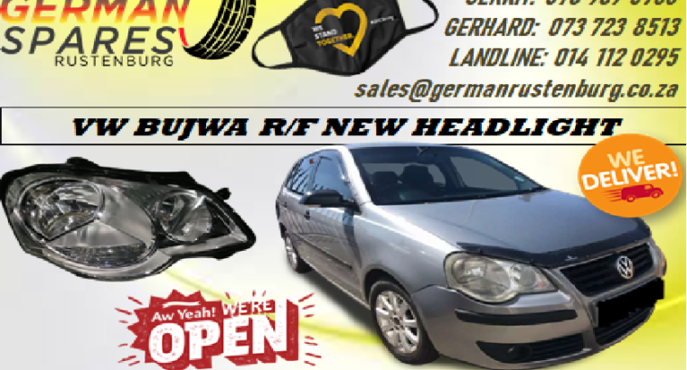 VW BUJWA R/F NEW HEADLIGHT FOR SALE