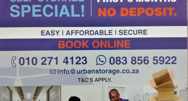 Self Storage in Johannesburg CBD