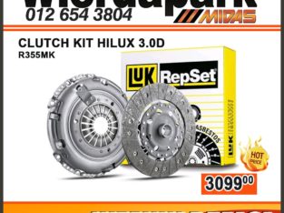 Clutch Kit Hilux 3.0D ONLY R3099!