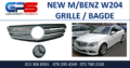 MERCEDES BENZ W204 GRILLE/BADGE FOR SALE
