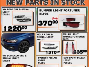 New Parts now in Stock at Wierdapark Midas!