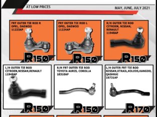 NEW Parts now in Stock at Discounter Midas!