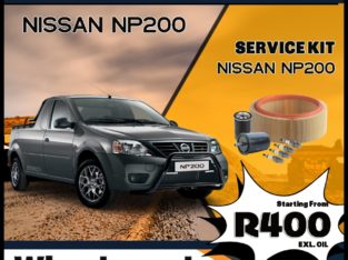 Nissan NP200 Service Kits starting from ONLY R400!