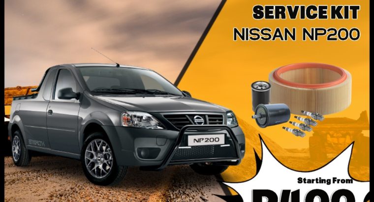 Nissan NP200 Service Kits starting from ONLY R400!