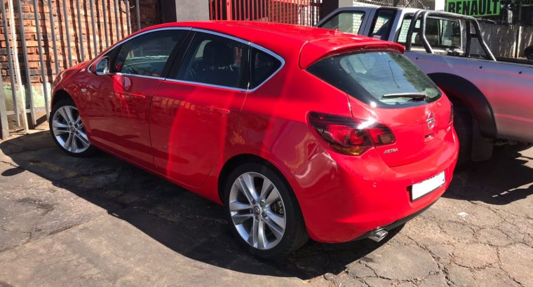 Opel Astra J 2013 Red 1.6 Turbo Manual For Sale & Used Spares