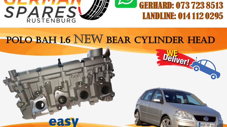 VW POLO BAH 1.6 BEAR CYLINDER HEAD FOR SALE