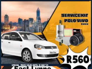 Service Kit Polo Vivo ONLY R560 at East-Lynne MIDAS!