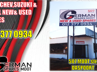 Opel,Chev,Suzuki & Haval new and used spares