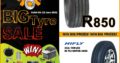 Big Tyre Sale at Modimolle Spares!
