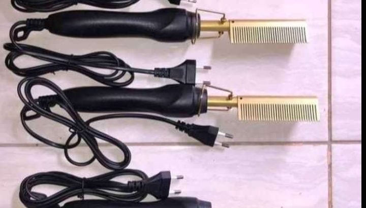 Hot hair comb