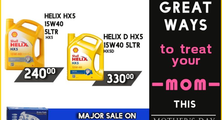 Major Deals on Shell Helix, ATE Brake Pads, Willard Batteries
