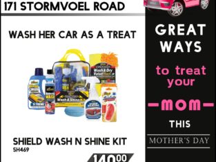 Shield Wash & Shine Kit ONLY R140 at East-Lynne MIDAS!