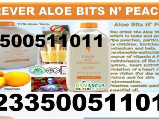 FOREVER ALOE BITS N PEACHES IN TAKORADI 0500511011
