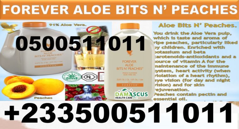 FOREVER ALOE BITS N PEACHES IN TAKORADI 0500511011