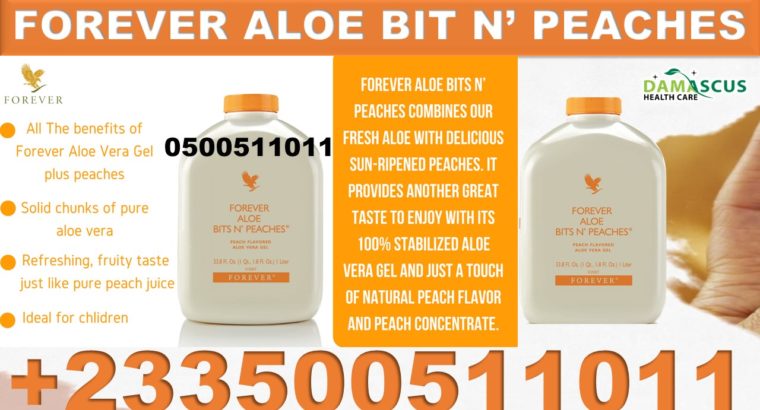 FOREVER ALOE BITS N PEACHES IN KUMASI 0500511011