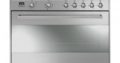 Smeg 90cm 5 Burner Stainless Steel Gas/Electric Stove – SSA91MAX9