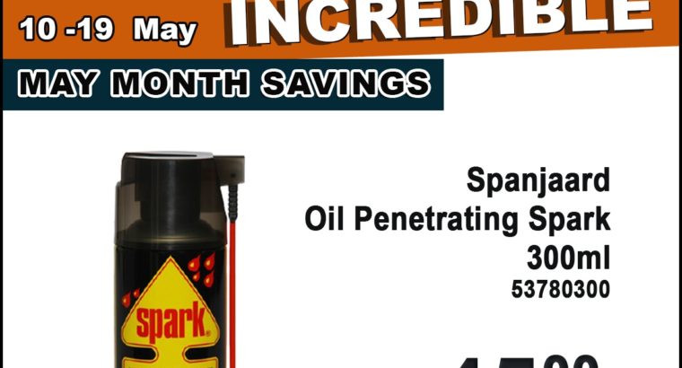 Incredible May Month Savings Now On at Mhluzi Spares!