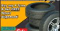 Buy any 4 Tyres & Get FREE Wheel Alignment