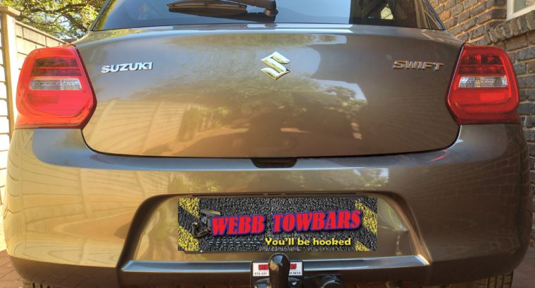 Suzuki Swift Standard/Detachable Towbars