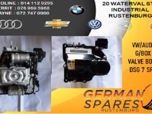VW/AUDI G/BOX VALVE BODY FOR SALE