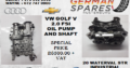 VW GOLF V 2.0 FSI OIL PUMP AND SHAFT FOR SALE
