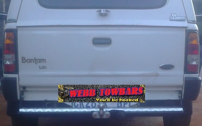 Ford Bantam Straight Pipe with Step Towbars