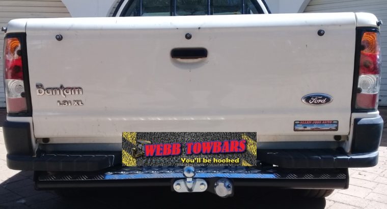 Ford Bantam Straight Pipe with Step Towbars