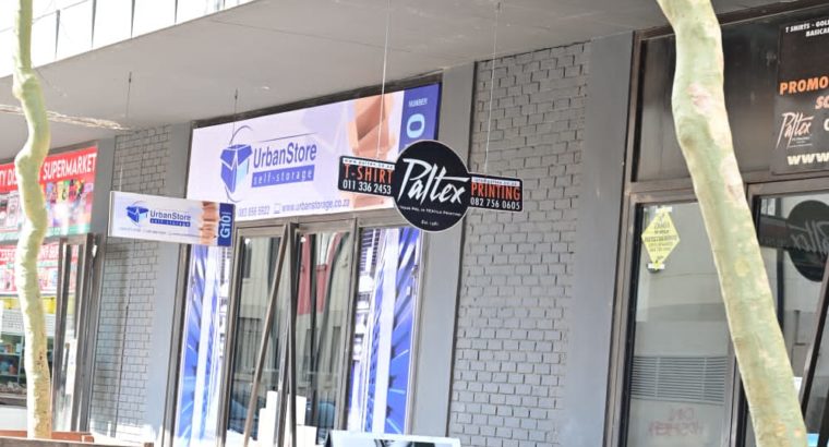 Self Storage in Johannesburg CBD