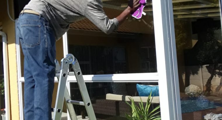 We clean Windows exterior and interior