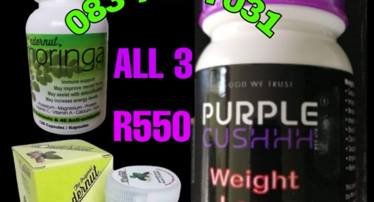 Wondernut and Purple Cushhh Health and Weight loss products