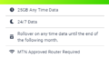 MTN LTE A DATA DEALS MONTH TO MONTH