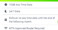 MTN LTE A DATA DEALS MONTH TO MONTH